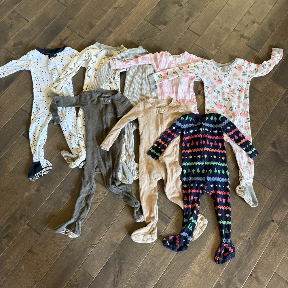 Burt’s Bees footed Pajamas 18-24M